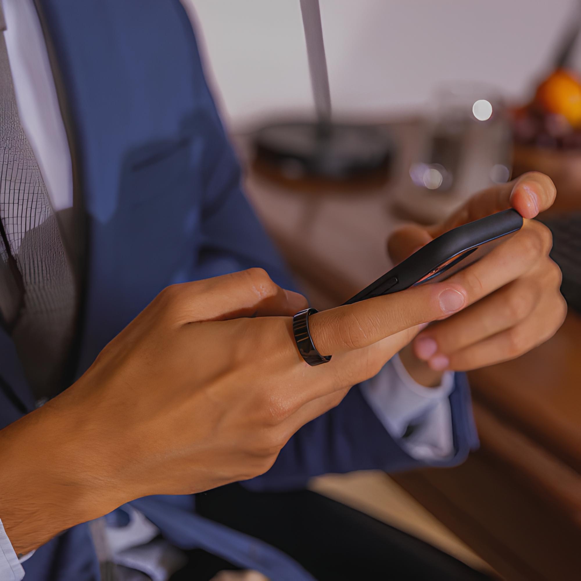 Умное кольцо Luna Ring Gen 2 Midnight Black